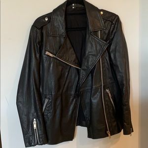 Leather jacket (brand new condition)